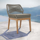 Modway Wellspring Outdoor Patio Teak Wood Dining Chair