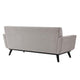 Engage Herringbone Fabric Loveseat by Modway| Gray