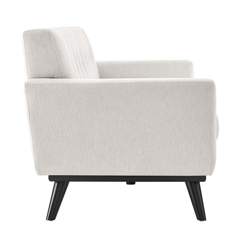 Engage Herringbone Fabric Sofa by Modway| White
