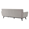 Engage Herringbone Fabric Sofa by Modway| Gray