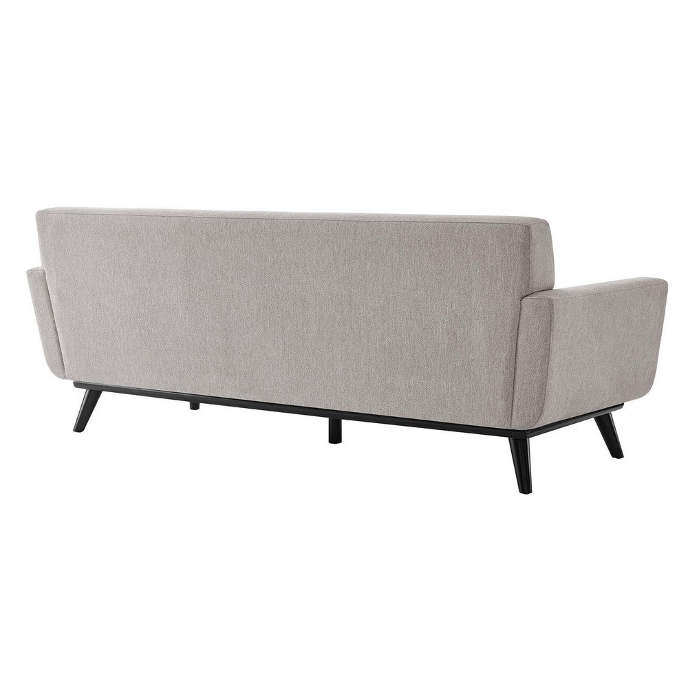 Engage Herringbone Fabric Sofa by Modway| Gray