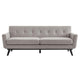 Engage Herringbone Fabric Sofa by Modway| Gray