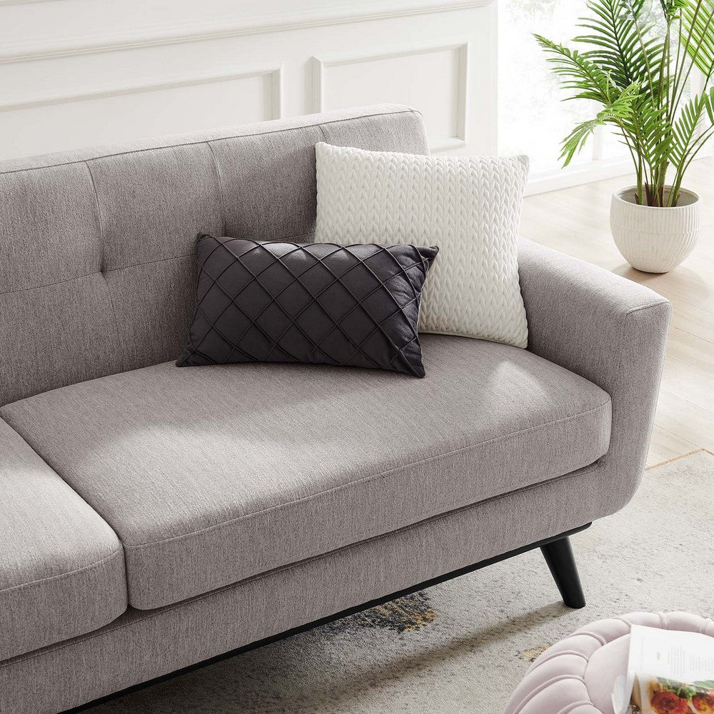 Engage Herringbone Fabric Sofa by Modway| Gray