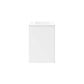 Modway Bryn Wall-Mount Bathroom Vanity 24 Inch White White MDY-EEI-5777-WHI-WHI