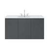 Bryn 48" Wall-Mount Bathroom Vanity by Modway| White