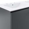 Bryn 48" Wall-Mount Double Sink Bathroom Vanity by Modway| White