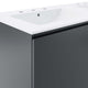 Bryn 48" Wall-Mount Double Sink Bathroom Vanity by Modway| White