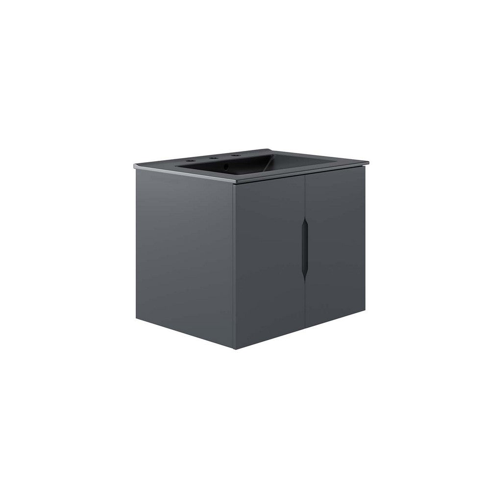 Vitality 24" Bathroom Vanity by Modway| Black
