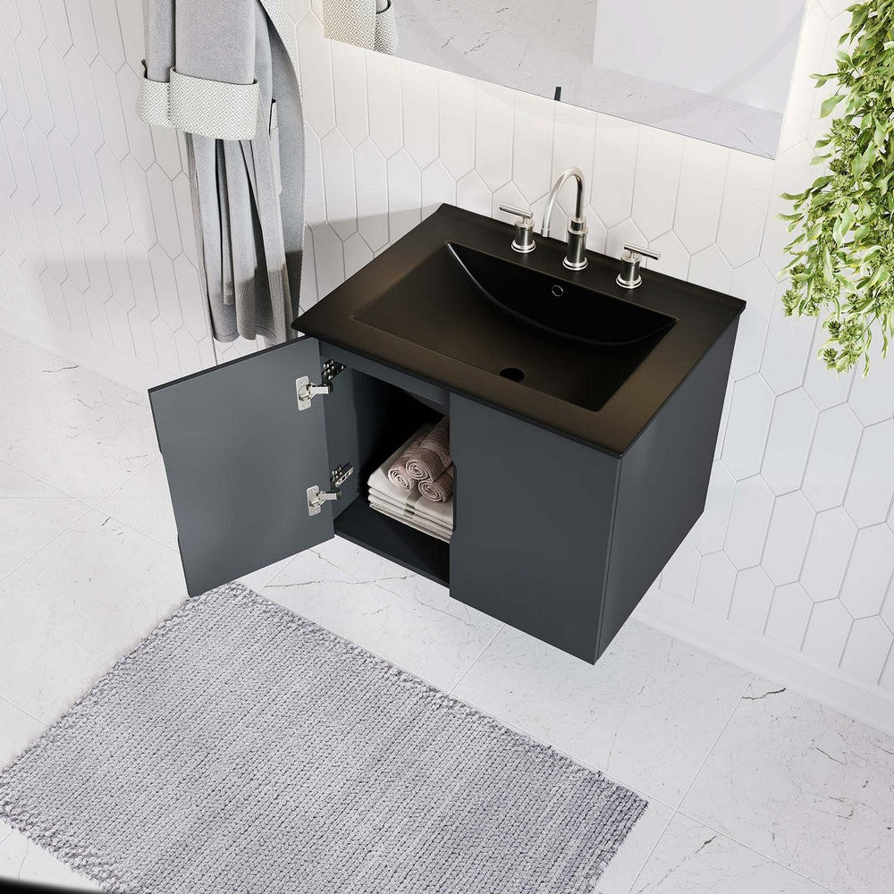 Vitality 24" Bathroom Vanity by Modway| Black