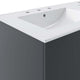 Modway Vitality 48’’ Double Sink Bathroom Vanity Gray White MDY-EEI-5785-GRY-WHI