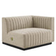 Modway Conjure Love Seats Black Beige MDY-EEI-5786-BLK-BEI