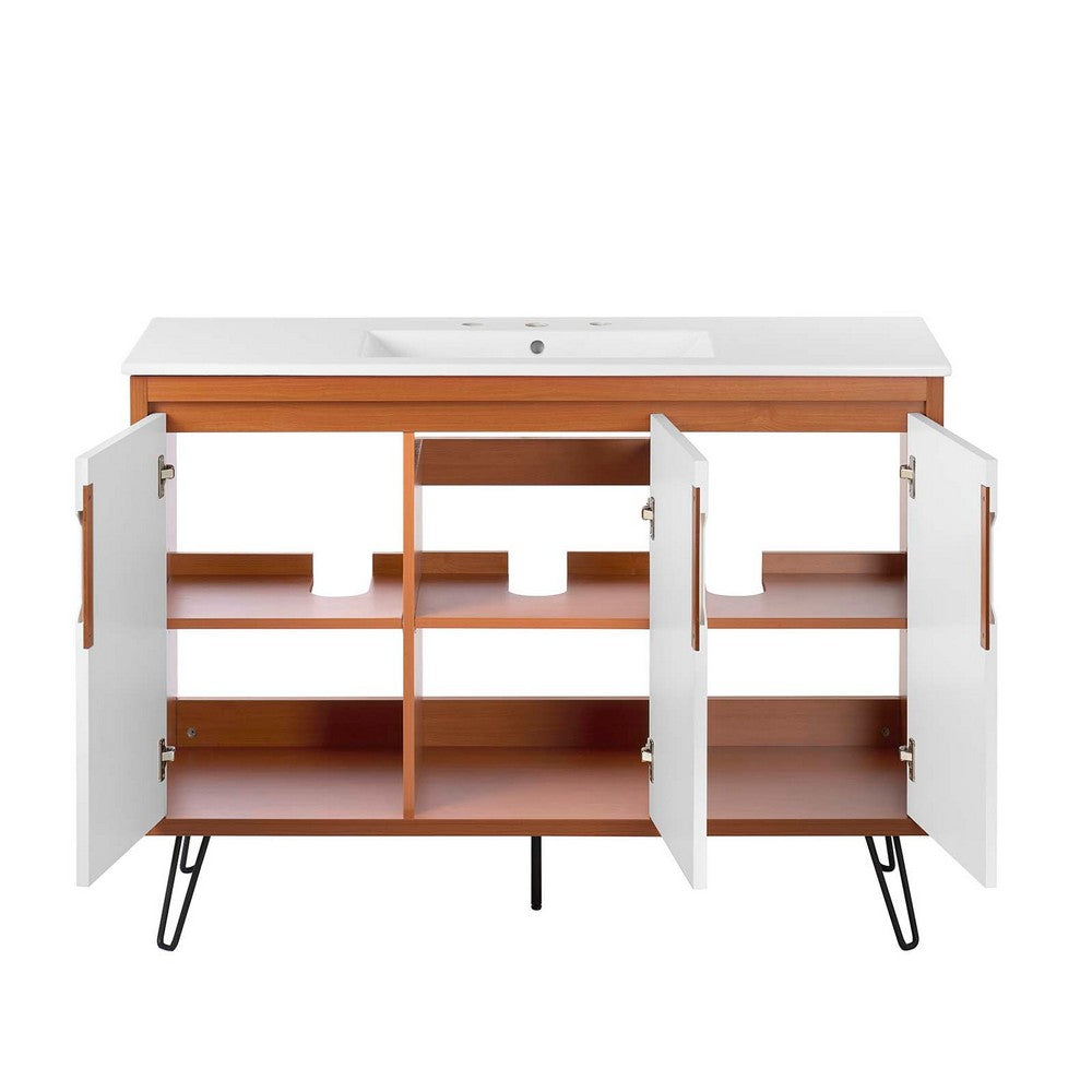 Energize 48" Bathroom Vanity by Modway| White