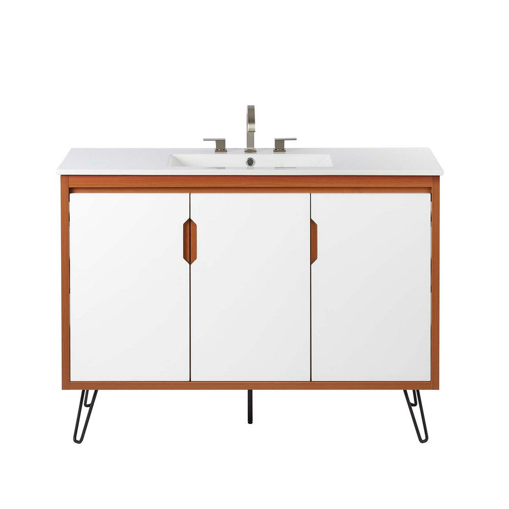 Energize 48" Bathroom Vanity by Modway| White