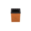 Scenic 18" Wall-Mount Bathroom Vanity by Modway| Black