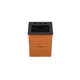 Scenic 18" Wall-Mount Bathroom Vanity by Modway| Black