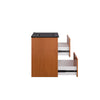 Scenic 18" Wall-Mount Bathroom Vanity by Modway| Black