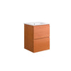 Scenic 18" Wall-Mount Bathroom Vanity by Modway| White
