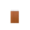 Scenic 18" Wall-Mount Bathroom Vanity by Modway| White