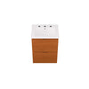 Scenic 18" Wall-Mount Bathroom Vanity by Modway| White