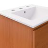 Scenic 18" Wall-Mount Bathroom Vanity by Modway| White