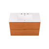 Scenic 36" Wall-Mount Bathroom Vanity by Modway| White