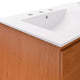 Scenic 48" Double Wall-Mount Bathroom Vanity by Modway| White