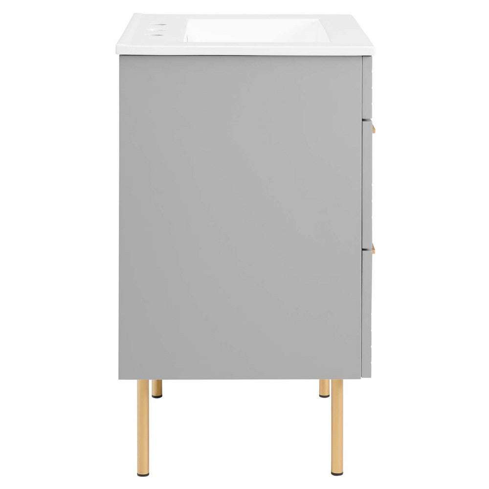Daybreak 24" Bathroom Vanity by Modway| Gray