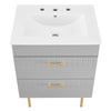 Daybreak 24" Bathroom Vanity by Modway| Gray