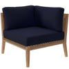 Modway Clearwater Corner Chair, Gray Navy