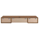 Transmit 60" Wall Mount Wood Office Desk by Modway| White