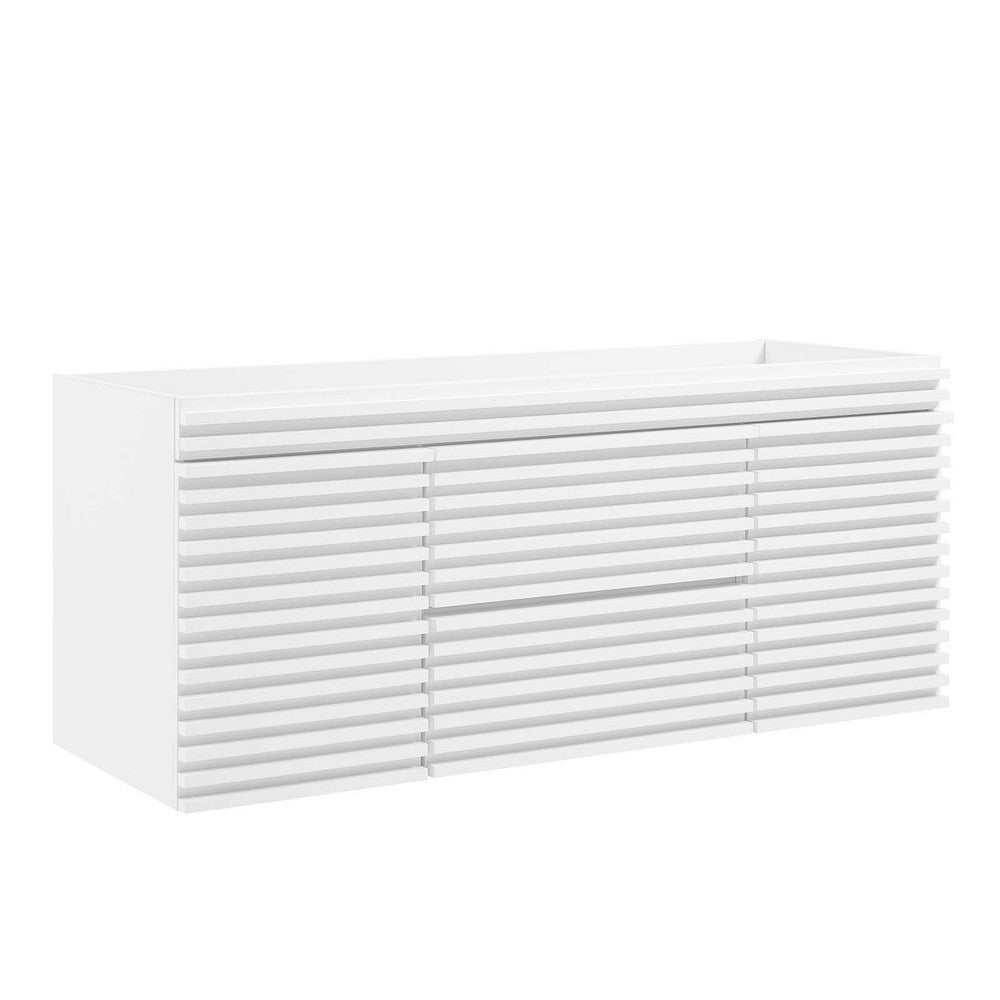 Render 48" Single Sink Compatible (Not Included) Bathroom Vanity Cabinet by Modway| White