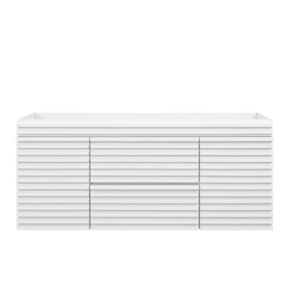 Render 48" Single Sink Compatible (Not Included) Bathroom Vanity Cabinet by Modway| White