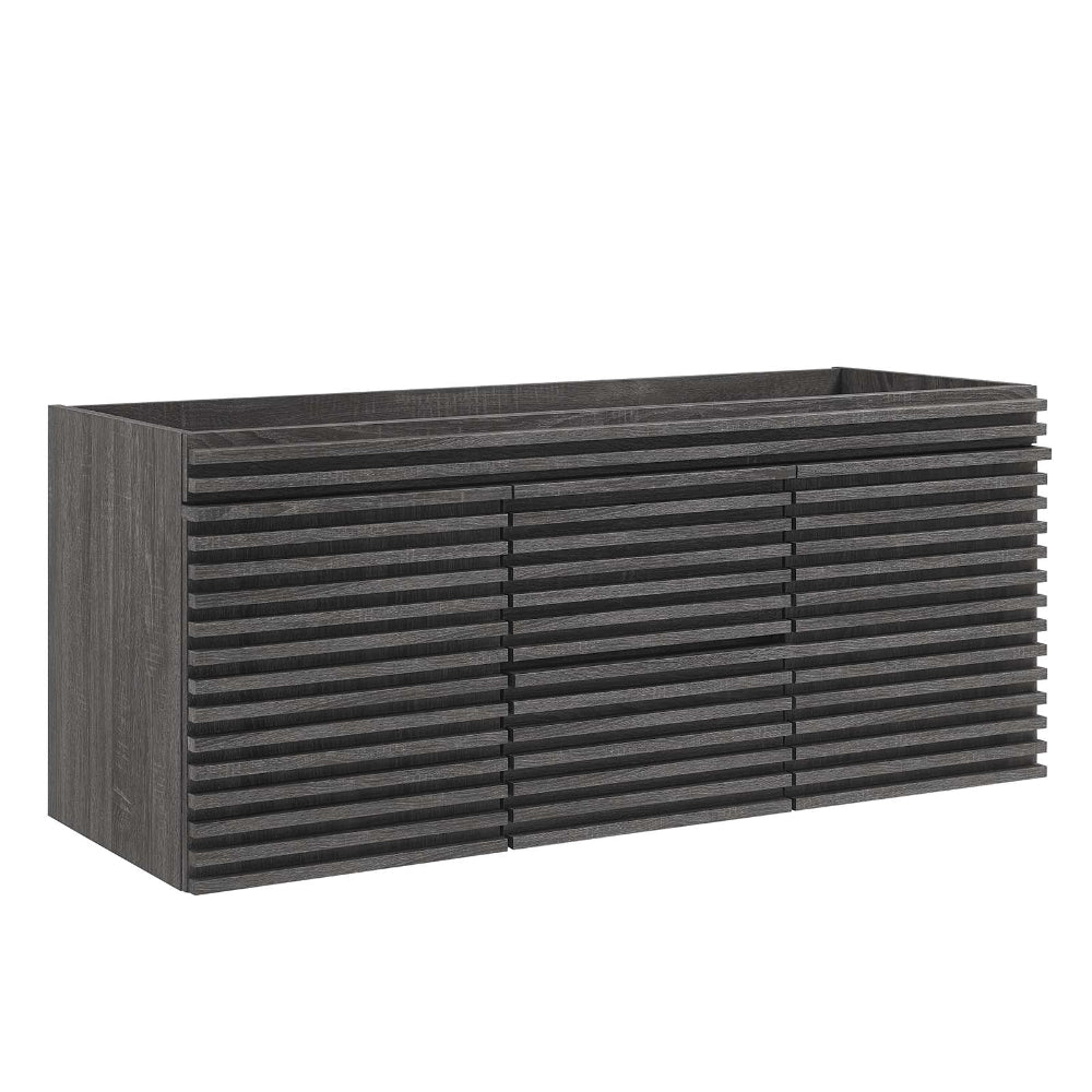 Render 48" Double Sink Compatible (Not Included) Bathroom Vanity Cabinet by Modway| Brown