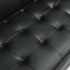 Valour Leather Loveseat by Modway| Black