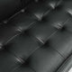 Valour Leather Loveseat by Modway| Black