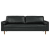 Valour 88" Leather Sofa by Modway| Black