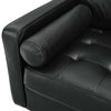 Valour 88" Leather Sofa by Modway| Black