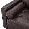 Valour 88" Leather Sofa by Modway| Brown