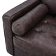 Valour 88" Leather Sofa by Modway| Brown