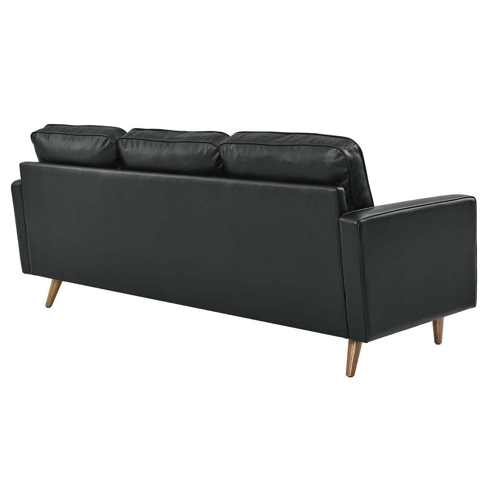 Modway Valour Sectional 78’’ Sofa Black MDY-EEI-5872-BLK