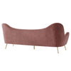 Cheshire Channel Tufted Performance Velvet Sofa by Modway| Red