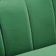 Cheshire Channel Tufted Performance Velvet Sofa by Modway| Green