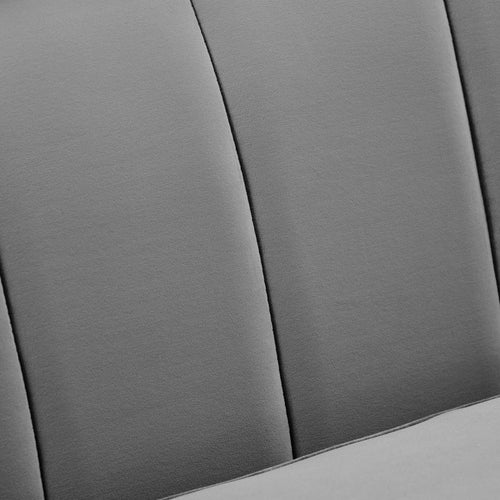 Cheshire Channel Tufted Performance Velvet Sofa by Modway| Gray