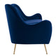 Cheshire Channel Tufted Performance Velvet Sofa by Modway| Blue