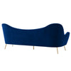 Cheshire Channel Tufted Performance Velvet Sofa by Modway| Blue