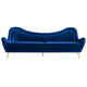 Cheshire Channel Tufted Performance Velvet Sofa by Modway| Blue
