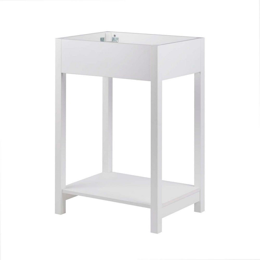 Altura 24" Bathroom Vanity Cabinet (Sink Basin Not Included) by Modway| White