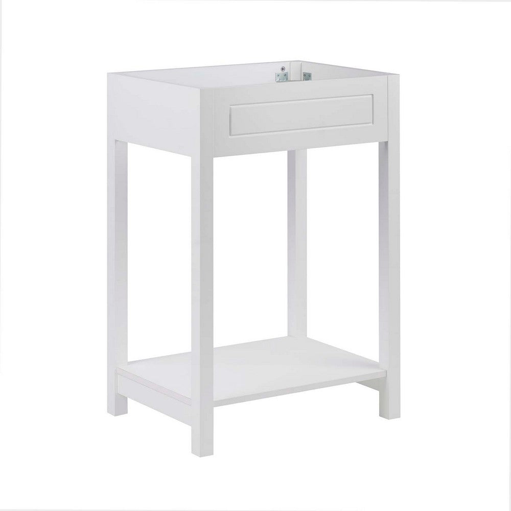 Altura 24" Bathroom Vanity Cabinet (Sink Basin Not Included) by Modway| White