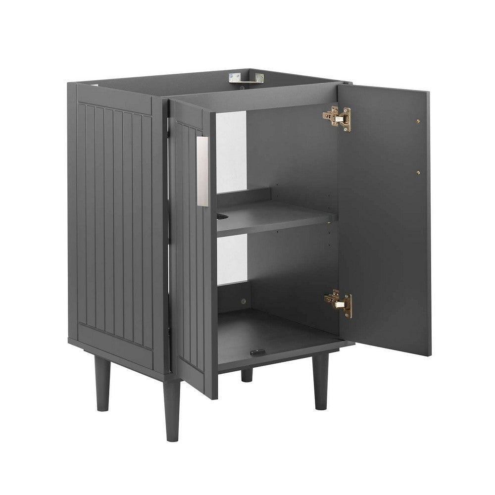 Augusta 24" Bathroom Vanity Cabinet (Sink Basin Not Included) by Modway| Gray