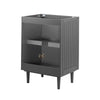 Augusta 24" Bathroom Vanity Cabinet (Sink Basin Not Included) by Modway| Gray